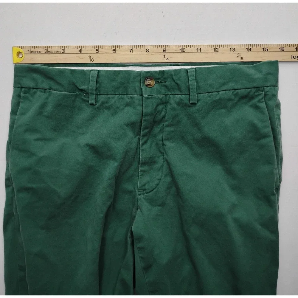 Polo Ralph Lauren Stretch Slim Fit Chino Pants Green Men's Size 30x30 fits